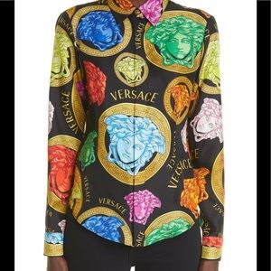 Versace Button Up